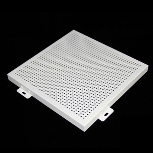 Revêtement en aluminium maillé, plaque métallique à clipser, utilisé pour les murs extérieurs des bâtiments - Product Image 5