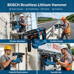 <span class=keywords><strong>Marteau</strong></span> perforateur rotatif sans fil <span class=keywords><strong>BOSCH</strong></span> GBH 18V-18, perceuse à percussion <span class=keywords><strong>SDS</strong></span> PLUS professionnelle 18V, outils électriques sans balais GBH18V-18 - Product Image 3