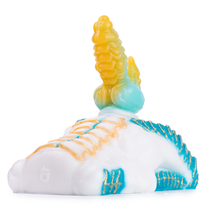 Masturbador Fantasy Dragon sin canales para hombre y mujer, para sexo anal y vaginal, de silicona suave, con forma de bestia real, dildo, masajeador de punto G y P. - Product Image 5
