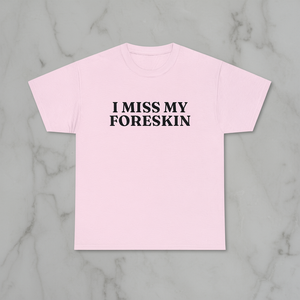 Maglietta 'Mi manca il prepuzio' - Meme divertente, scherzoso, imbarazzante, inadeguato, regalo scherzoso - Product Image 3