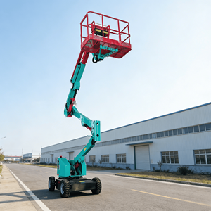 Plataforma Elevadora Articulada Eléctrica Longqing TB11E-TB22E de 12m en Oferta, <span class=keywords><strong>para</strong></span> Construcción y <span class=keywords><strong>Alquiler</strong></span> - Product Image 4