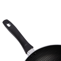 Poêle à frire personnalisée Casserole peu profonde Casserole Marmite de cuisson en aluminium antiadhésif Sets de batteries de cuisine
