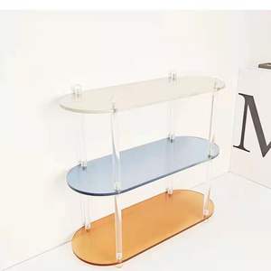 Vase à bulles en verre pour fleurs séchées, <span class=keywords><strong>colonne</strong></span> carrée arc-en-ciel, Vase hydroponique en acrylique, <span class=keywords><strong>colonne</strong></span> pour fleurs séchées - Product Image 6