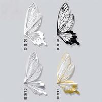 Vente flash - Papier d'emballage pour bouquet de fleurs en papier glassine écologique imperméable en forme de papillon 50*56cm avec des ailes de papillon