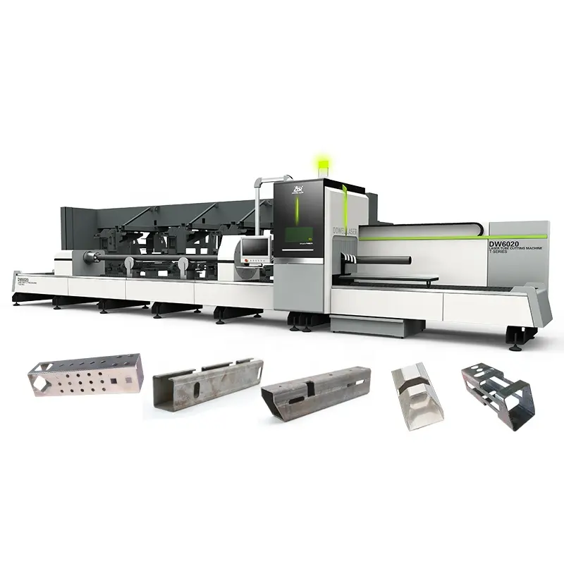 Innovativo 3000w 1000w tubo in alluminio metallo 15-230mm macchina per taglio Laser struttura 6kw produttori di linee di produzione
