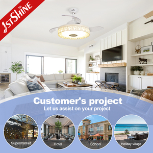 1Stshine Quạt Trần Thiết Kế Mới Nhất Quạt Trần Không Cánh 42 Inch Led Vô Hình Quạt Trần Cho Khách Sạn - Product Image 5