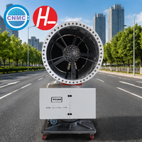 Canon à brouillard automatique de 60 m avec pompe haute capacité et capteurs intelligents pour la protection de l'environnement dans les grandes usines