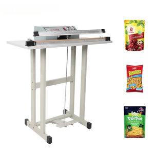 Pédale verticale de luxe SF-B400/B600/B800/B1000 pour scelleuse thermique continue de sacs plastiques, petite machine de scellage commerciale - Product Image 2