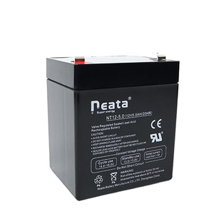 Neata 12V 5Ah 充電式バルブレギュレーテッド鉛蓄電池 AGMバッテリー - Product Image 1