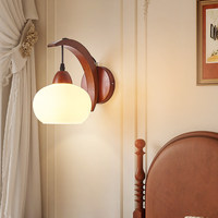Lampe murale LED moderne en fer, style crème, lampe kaki, pour chambre à coucher, chambre d'hôtes, salon, chevet, lustre décoratif