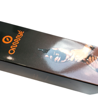 Boîte d'emballage cosmétique personnalisée en gros, boîte en papier pliable recyclable gaufrée pour flacon de sérum ou lotion pour soins de la peau