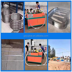 เครื่องม้วนงอท่อเหล็กหมุนทรงโค้ง CNC เครื่องม้วนสำหรับโครงไม้เลื้อยองุ่น - Product Image 4