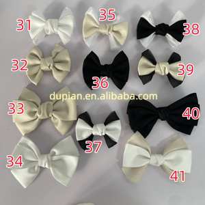 Лидер продаж, высококачественные многоцветные детали для обуви, аксессуары, декоративные банты, дизайнерские шармы для обуви, шармы для обуви, для сабо - Product Image 3