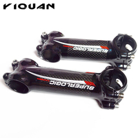 Pièces de vélo en fibre de carbone, tige de vélo de route 60-120 mm, tige de vélo de montagne, tige de vélo de gravier, accessoires de vélo VTT