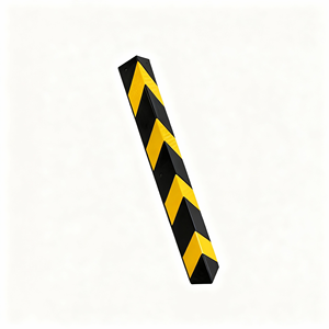 Bande de protection d'angle en caoutchouc, bande de protection d'angle droit pour garage, protection des coins et des colonnes des murs - Product Image 3