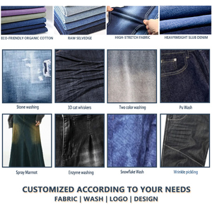 Jeans Neri Graffiti - Micro-svasati, Strappati, Stampati e Dipinti a Spruzzo con Gradiente Rosso e Bianco, Pantaloni a Vita Alta all'Ingrosso - Product Image 4