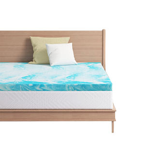 <span class=keywords><strong>High</strong></span> <span class=keywords><strong>Density</strong></span> Bed Sleeping Wave Kühlgel Infused Memory <span class=keywords><strong>Foam</strong></span> Matratzen auflage mit abnehmbarem Bezug - Product Image 2