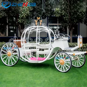 عرض ساخن عربة كهربائية من صانعي القطع الأصلية تُحرك بواسطة حصان  حصان قنديل  عربة زفاف عربة الأميرات الكهربائية