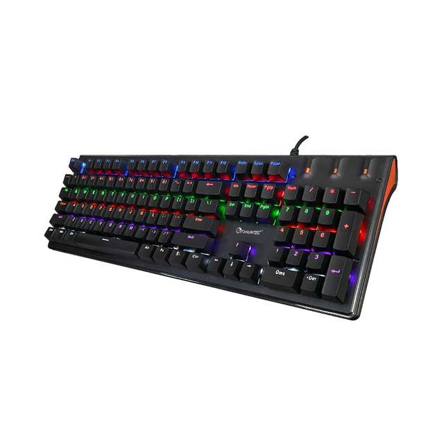 YH-905C New Private 104 Keys Economic Custom Layout USB Wired Gaming Mechanical Keyboard with 9 LED Colors Full Size