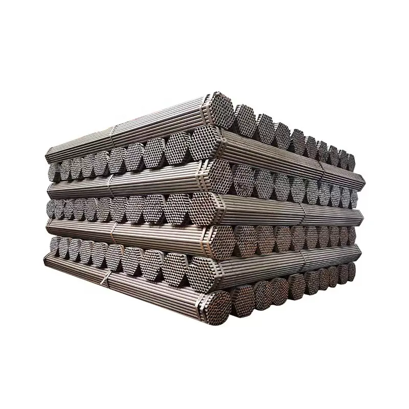 Supply quality q235 q355 s235jr s335jr a36 ss400 high frequency straight seam welded steel pipe 48*3 48*5 60*5 89*5