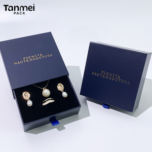 Custom Logo Jewelry <b>Gift</b> <b>Box</b> Paper Packaging for Rings <b>Earrings</b> Necklaces and Bracelets - Product Image 4