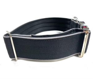 Heavy Duty Luxury Personalized <strong>Dog</strong> <strong>Collar</strong> with Iron Buckle Reflective Design &amp; Custom Logo - Product Image 2