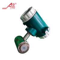 Medidor de flujo electromagnético conectado con abrazadera digital de alta precisión RS485 medidor de flujo HART para aguas residuales líquido conductor 24VDC