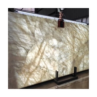 Dalle de quartzite Cristallo Bureau de réception en granit et marbre naturel