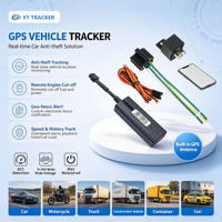 Rastreador GPS Vehicular Cableado TK003 2G con Corte Remoto de Combustible y Encendido/Apagado del Motor para Gestión de Flotas