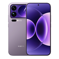 Xiao Mi 17 Pro Max Versión CN, Teléfono Inteligente 5G CDMA, Pantalla HD de 6.9"+2.9" con Pantalla Trasera, Snapdragon 8 Elite Gen 5, Batería de 7500mAh, Carga de 100W