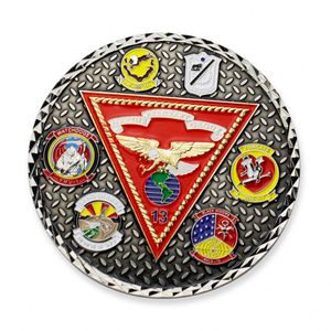 Customized Professional Good Price Of Custom Golf Coins Zinc Alloy Challenge Coin <strong>Metropolitan</strong> - Product Image 3