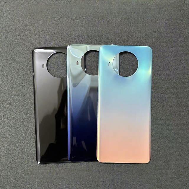 Battery Back Cover for Redmi Note 9 Pro Battery Cover Housing Cover Repair Parts With / Without Lens
