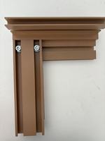 Accesorio Moderno para Elevador Metálico, Cabezal de Material 75*30b para Uso en Villas y Apartamentos