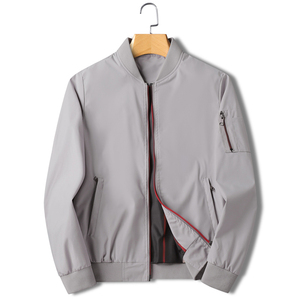 Chaquetas nuevas de primavera y otoño para hombres y para hombres de mediana edad, chaquetas casuales sin capucha, holgadas, modernas, versátiles y cómodas. - Product Image 3