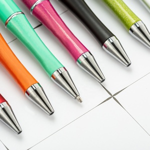 Hot Selling Beadable Pens Bulk New Color Pink Plastic Beads Pen Blanks for Beads Bead Able Ballpoint Plastic Pens - Product Image 4