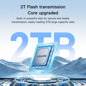 <span class=keywords><strong>Lecteur</strong></span> de cartes SAMZHE USB 3.2/Type-C double SD/TF pour enregistrement automobile, caméra, ordinateur, iPad, iPhone 17/16/15, DJI Pocket - Product Image 3