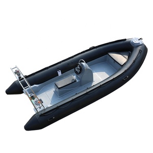 CE Inflatable Sườn Thuyền Sợi Thủy Tinh Hull Với 4 Stroke 60HP Động Cơ Phía Ngoài RIB480 - Product Image 6