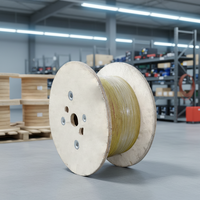 Emaillierter 8/15/24 AWG Bifilar Flachdraht CMS Aluminium Magnetischer Litz-Draht Hochtemperatur 2500V Industrielle Auto-Heizungsversorgung