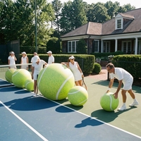 Sphère gonflable en PVC personnalisée OEM, impression numérique couleur intégrale, durable, imperméable, réplique de ballon de basket-ball, de tennis, de football