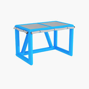 Portable Party Bar Water House Dock Plate-forme <span class=keywords><strong>de</strong></span> bain gonflable Cabana Island <span class=keywords><strong>avec</strong></span> tente - Product Image 4