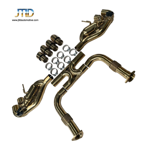 High Flow Performance Racing 304SS valve d'échappement X tuyau Gold Catback pour <span class=keywords><strong>Corvette</strong></span> C8 6.2L V8 <span class=keywords><strong>2022</strong></span> - Product Image 3