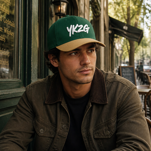 Casquette Snapback de style course personnalisée de haute qualité avec logo brodé 3D, visière imprimée et broderie latérale OEM - Product Image 3