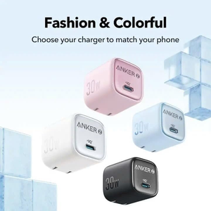 <span class=keywords><strong>Cargador</strong></span> USB-C Anker A2698 Zolo 30W GaN, Plegable, Enchufe CN, PD PPS, Enfriamiento a Baja Temperatura, Mini <span class=keywords><strong>Cargador</strong></span> de Pared Compacto, Carga Rápida - Product Image 2
