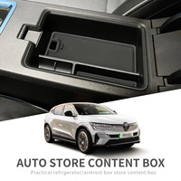 Pour Renault Megane 2022 Accoudoir Boîte de rangement Insert Plateau Console centrale Organisateur Accessoires intérieurs
