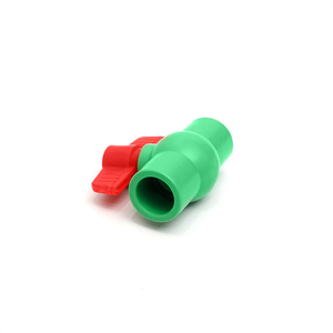 Vanne à boisseau sphérique en PPR plastique vert pour irrigation, 25 mm, 40 mm, 50 mm - Product Image 4