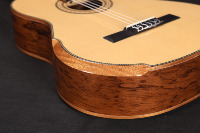 Kualitas tinggi Cutaway senar nilon 39 inci mahoni sisi belakang canggih Glossy gitar klasik AC181AC