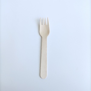 Wegwerp houten mesjes voor lepels, ijslepels, wegwerp messen, vorken en lepels bestek - Product Image 2