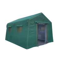 Tente gonflable de secours en cas de catastrophe, abri d'urgence, aide humanitaire, structure pneumatique imperméable