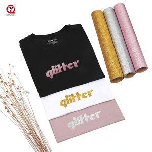 Vinilo Termoadhesivo Brillante con Purpurina para Planchar en Caliente, Rollos y Hojas para Camisetas, Ropa y Textiles, Venta al por Mayor de Fábrica - Product Image 6