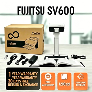 เครื่องสแกนหนังสือ Fujitsu ScanSnap <span class=keywords><strong>SV600</strong></span> แบบวางเหนือศีรษะ ขนาด A3 สแกนเร็วภายใน 3 วินาที - Product Image 1